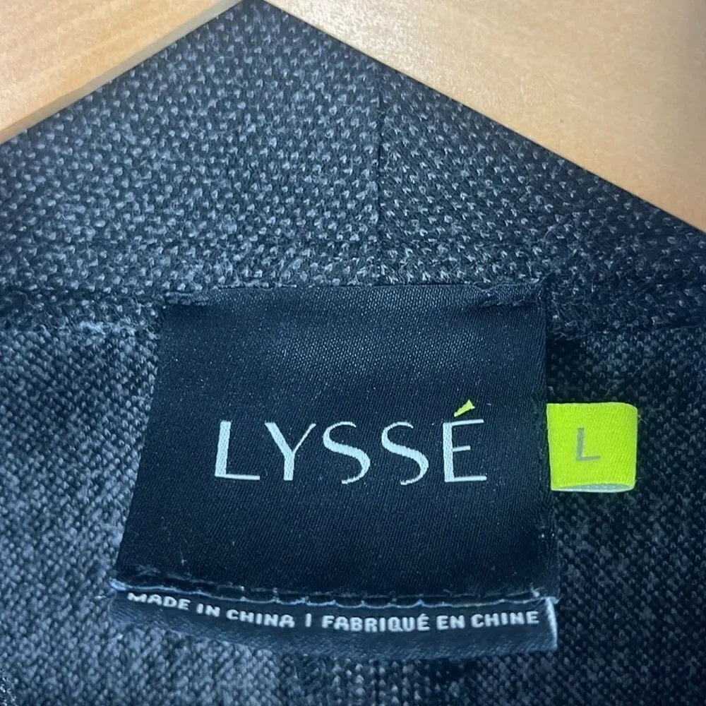Lysse smith asymmetrical zip up jacket